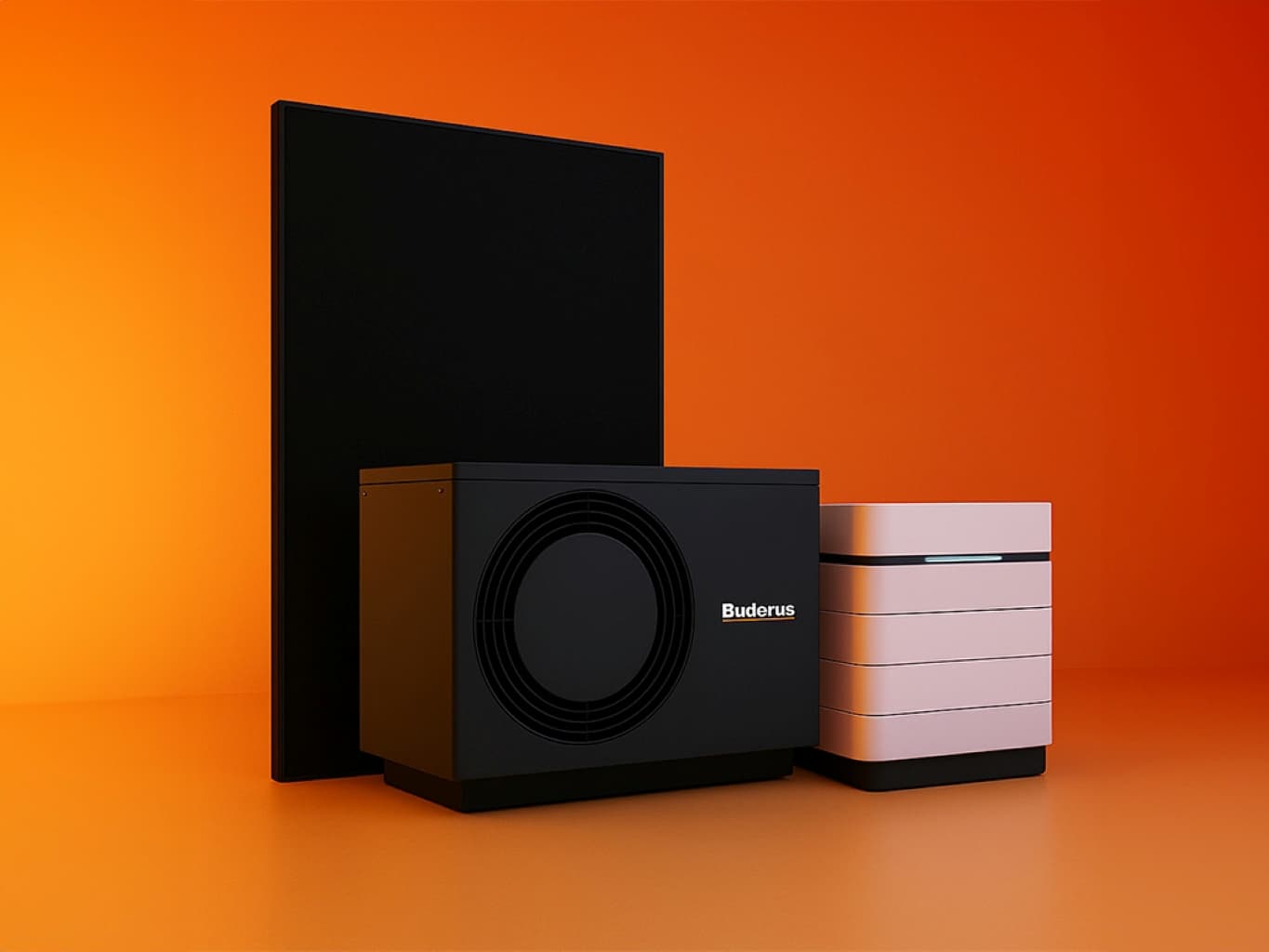 PV-Anlage mit Speicher und Wärmepumpe