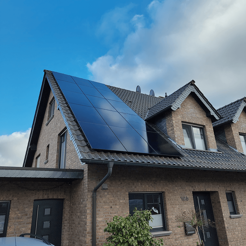 Einfamilienhaus mit PV am Niederrhein
