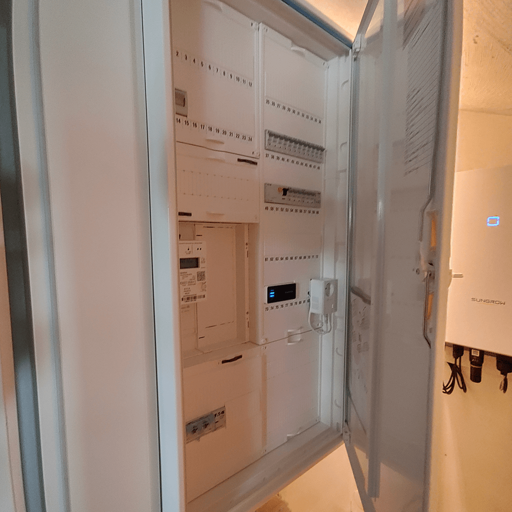 Speicher und Energiefluss im Haushalt