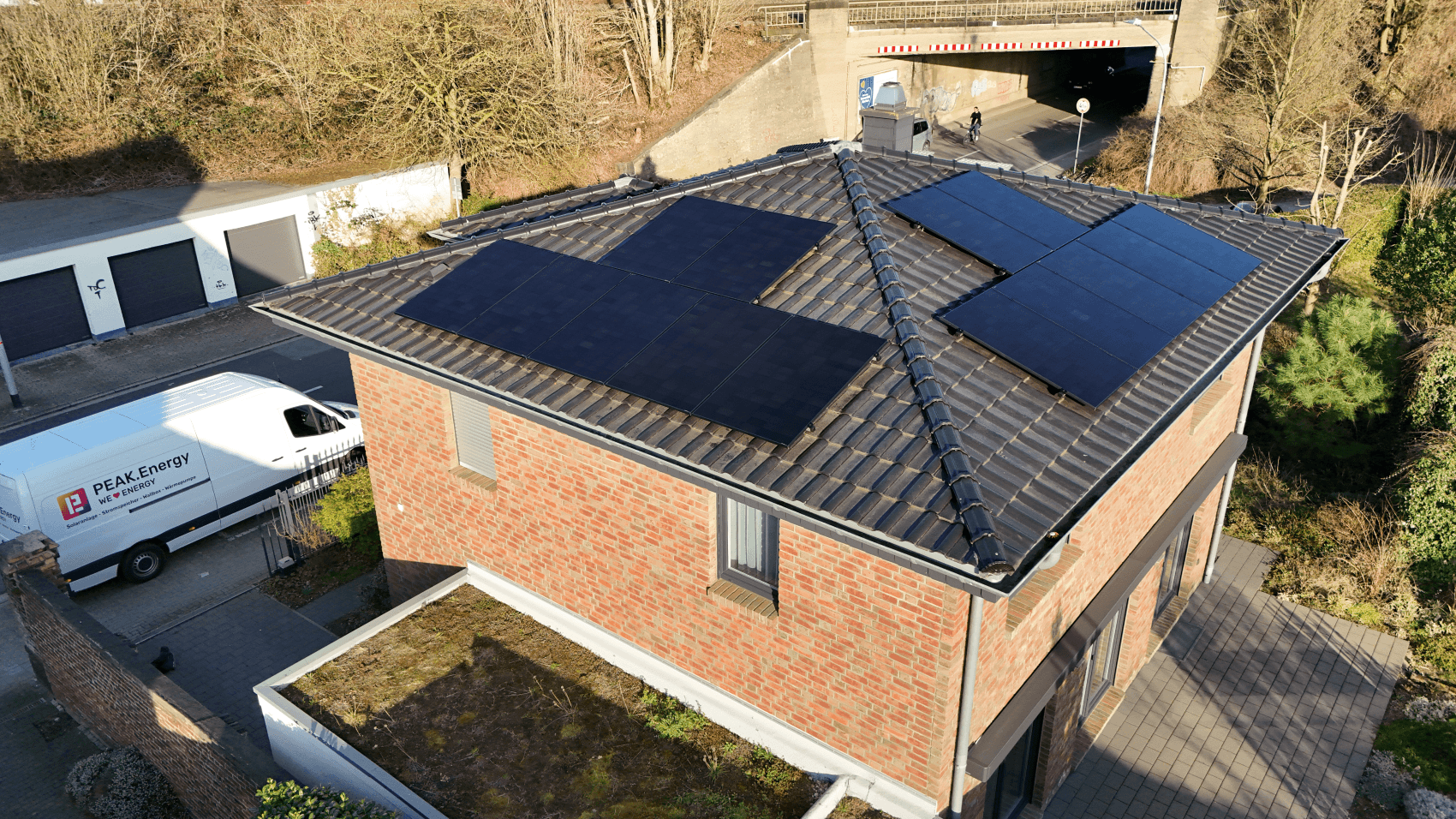 Solaranlage mit Speicherlösung