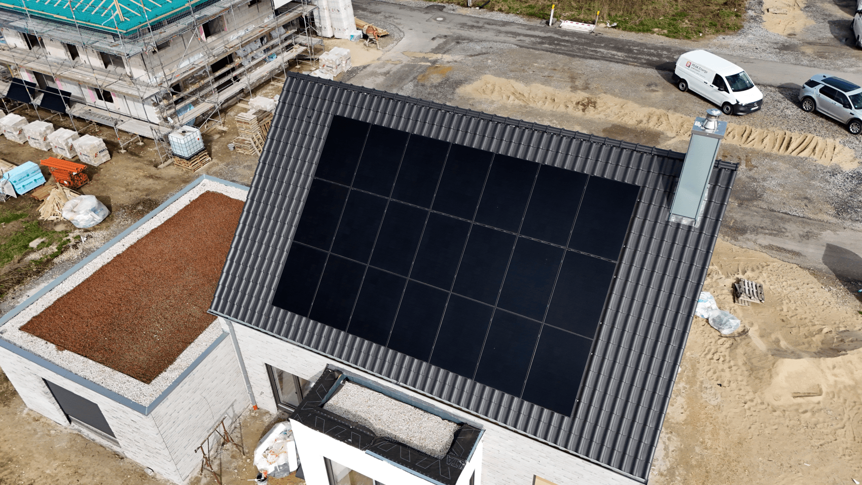 Solaranlage mit Speicherlösung