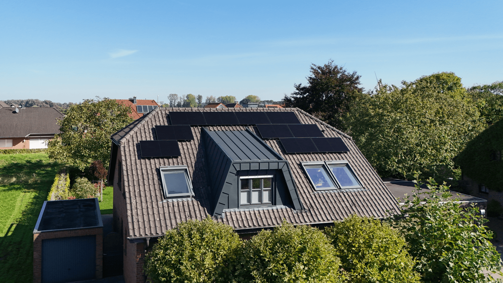 Solaranlage mit Speicherlösung